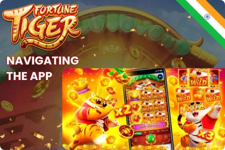 Fortune Tiger App navigation