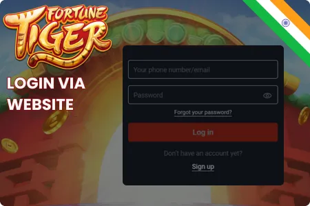 Tiger slot 777 login