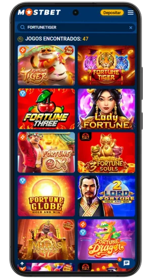 Buscar Fortune Tiger no cassino