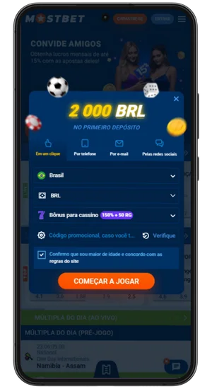 Tela de registro no Fortune Tiger